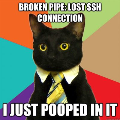SSH Broken Pipe