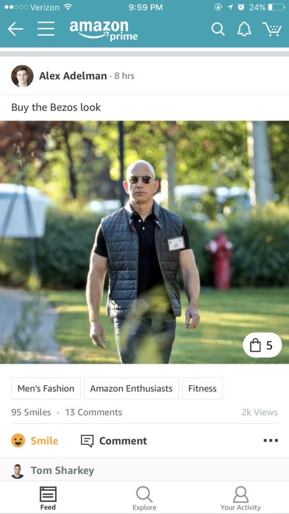 Amazon Spark Bezos