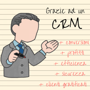 Effetti e vantaggi uso di software CRM