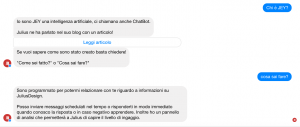 Jey chatbot Giuliano Ambrosio